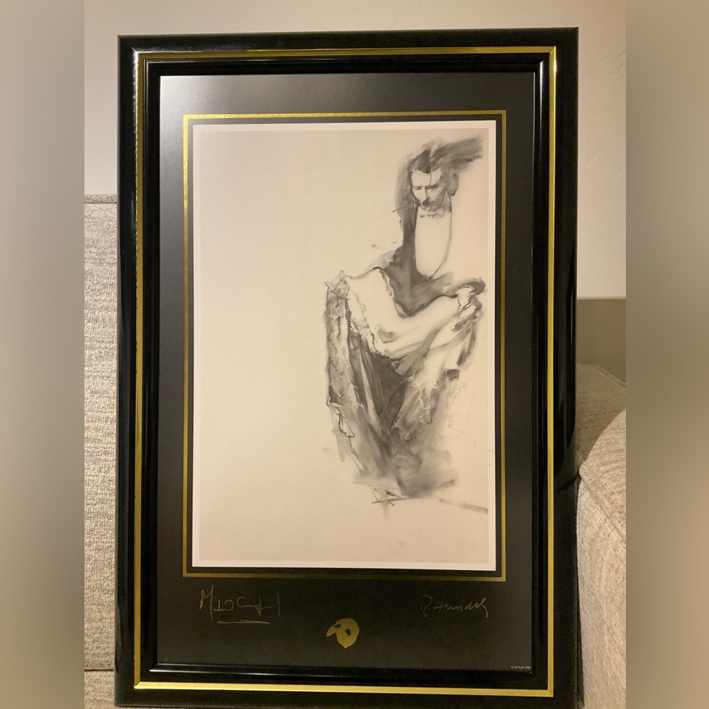 Phantom of the Opera Art Michael Crawford